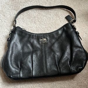Black coach purse